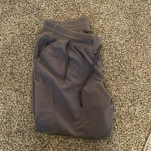 Jaanuu light grey scrub bottoms
